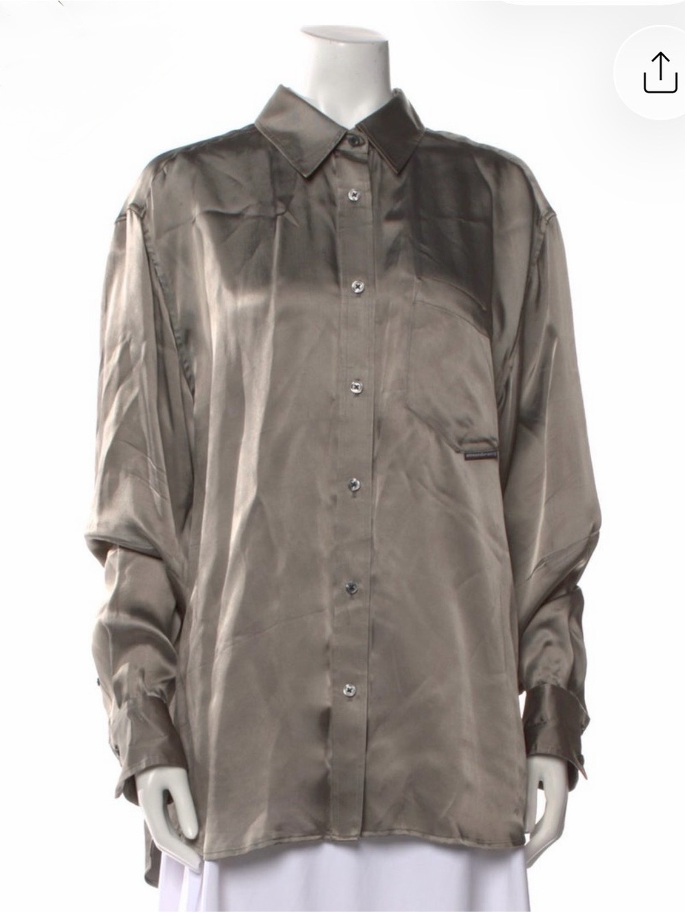 Alexander wang oversized shirt size M
